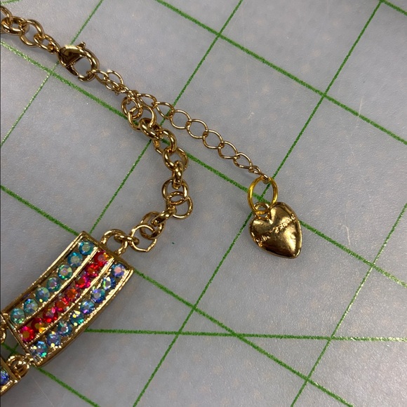 Elegant Multicolor Butterfly Necklace - Picture 7 of 7